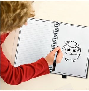 stick0gets: eco-friendly Re writable paper notebook