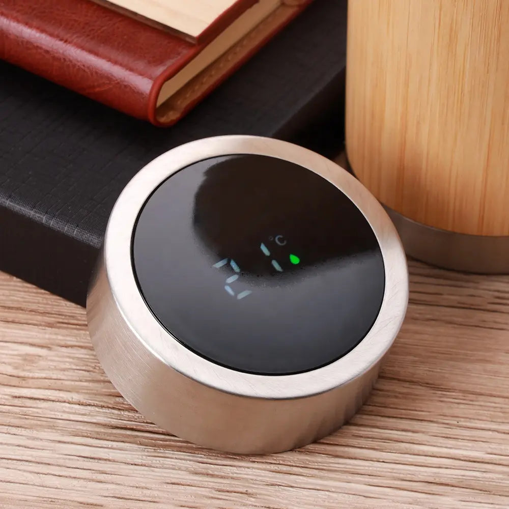 Eco-friendly Business A5 Notebook Bookmark Pen Thermos Cup USB Drive Gift Box Set Male Corporate Bamboo Promotional Gift Sets