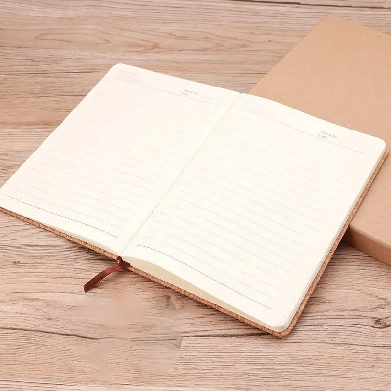 Eco-friendly - A6 Cork Notebook Keychain Pen 3in1 Combo Set Business Gift Sets
