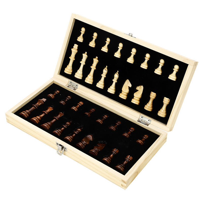 stick0gets: Foldable Magnetic Log Eco-friendly chess box