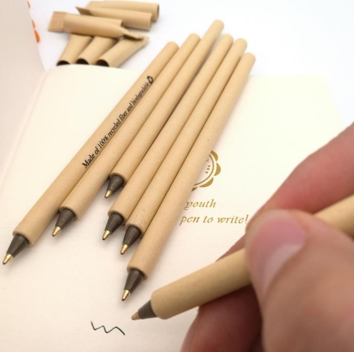 stick0gets: Eco-friendly paper tube pen