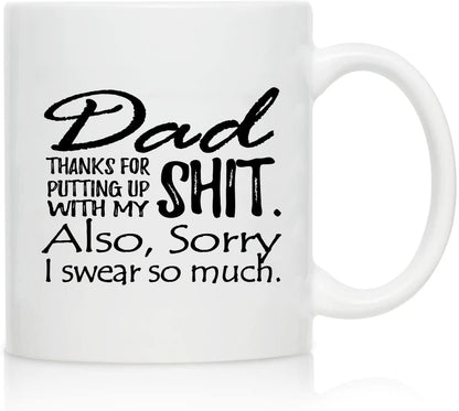 stick0gets: Eco-friendly - Even Steven Fathers Day Ceramic Coffee Cup