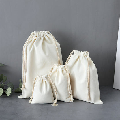 stick0gets: Blank Drawstring Bag cloth Storage Bag