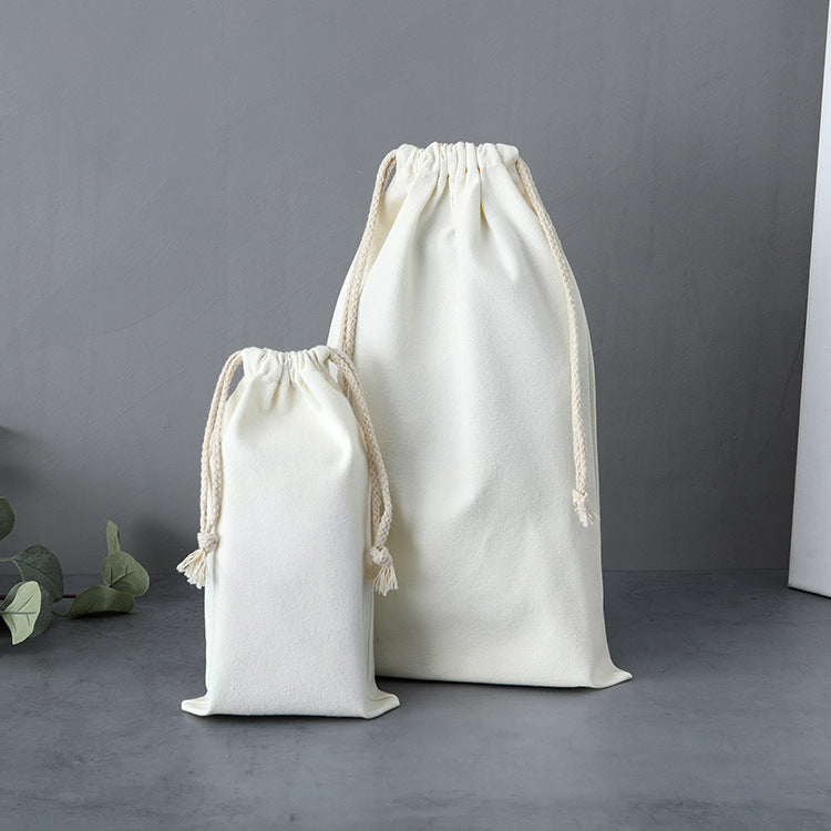 stick0gets: Blank Drawstring Bag cloth Storage Bag
