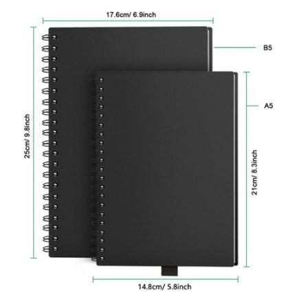 stick0gets: eco-friendly Re writable paper notebook