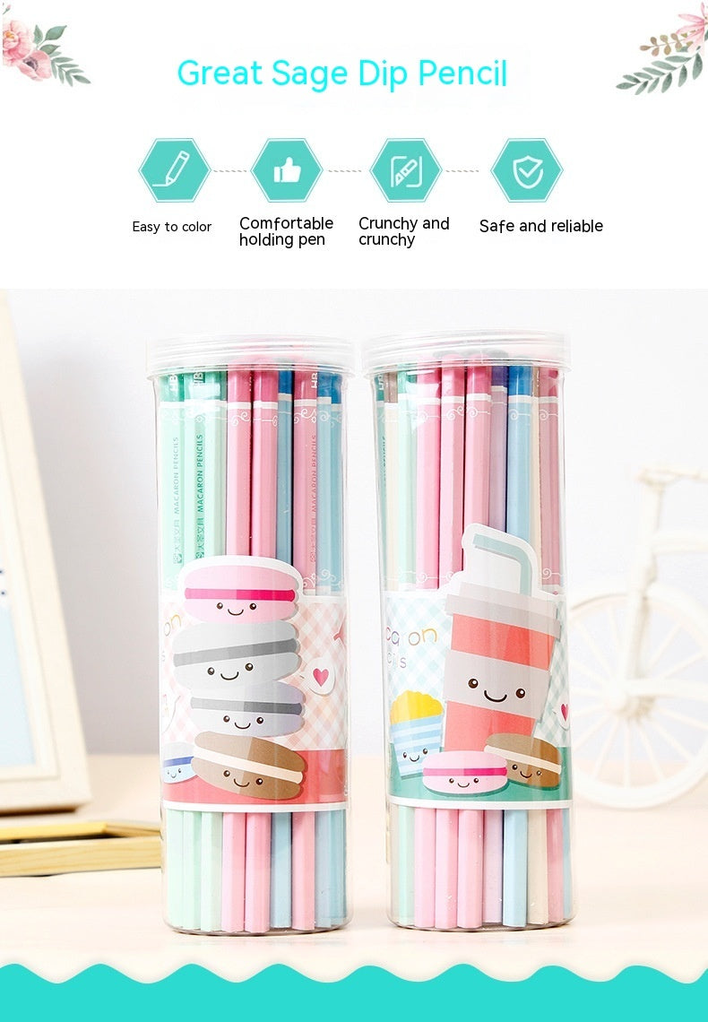 stick0gets: Basswood High-end Thermal Transfer Pencil Six Angle Rod Pencil