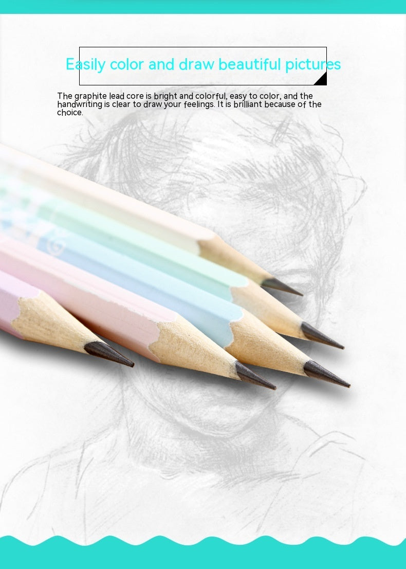 stick0gets: Basswood High-end Thermal Transfer Pencil Six Angle Rod Pencil