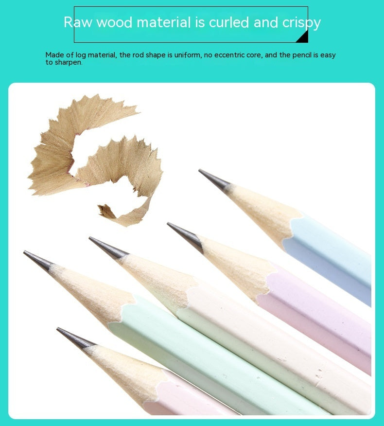 stick0gets: Basswood High-end Thermal Transfer Pencil Six Angle Rod Pencil