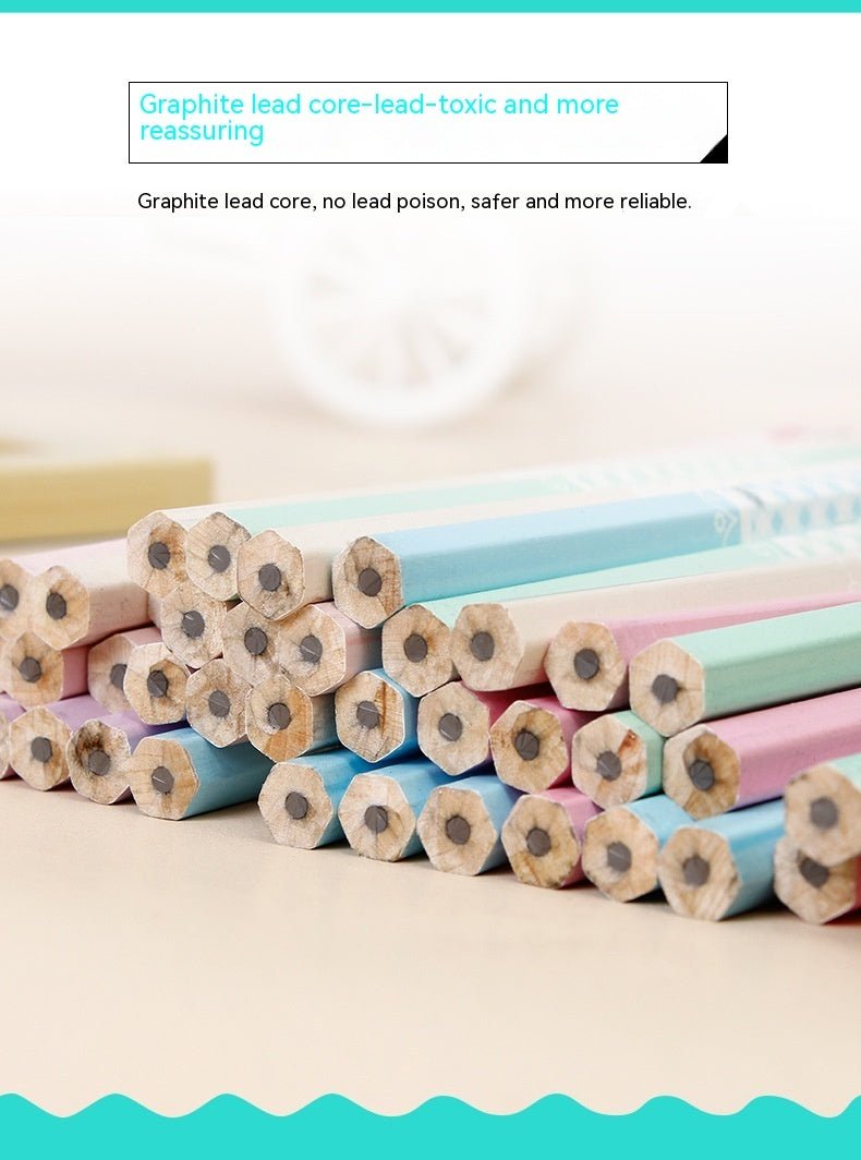stick0gets: Basswood High-end Thermal Transfer Pencil Six Angle Rod Pencil