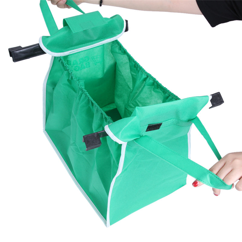 stick0gets: Eco-Friendly Foldable Reusable Shop Handbag