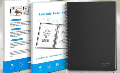 stick0gets: eco-friendly Re writable paper notebook