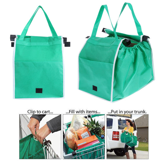 stick0gets: Eco-Friendly Foldable Reusable Shop Handbag