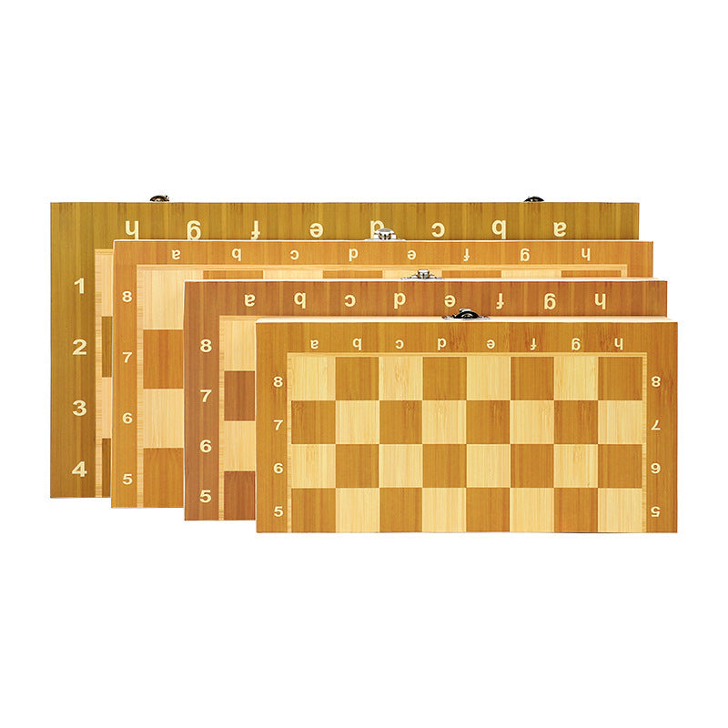 stick0gets: Foldable Magnetic Log Eco-friendly chess box