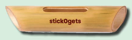 🎵 StickOgets: Natural Bamboo Phone Speaker (No Batteries Needed!)