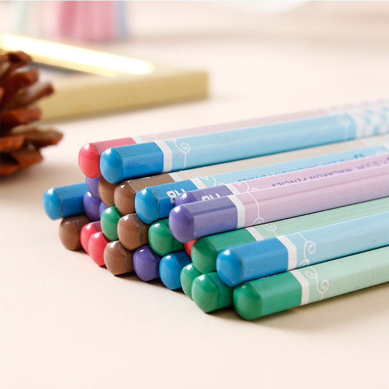 stick0gets: Basswood High-end Thermal Transfer Pencil Six Angle Rod Pencil